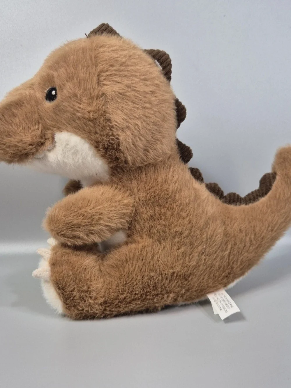 Hobby Lobby 8 Inch Brown T-Rex Dinosaur Plush Soft Clean Pre Loved